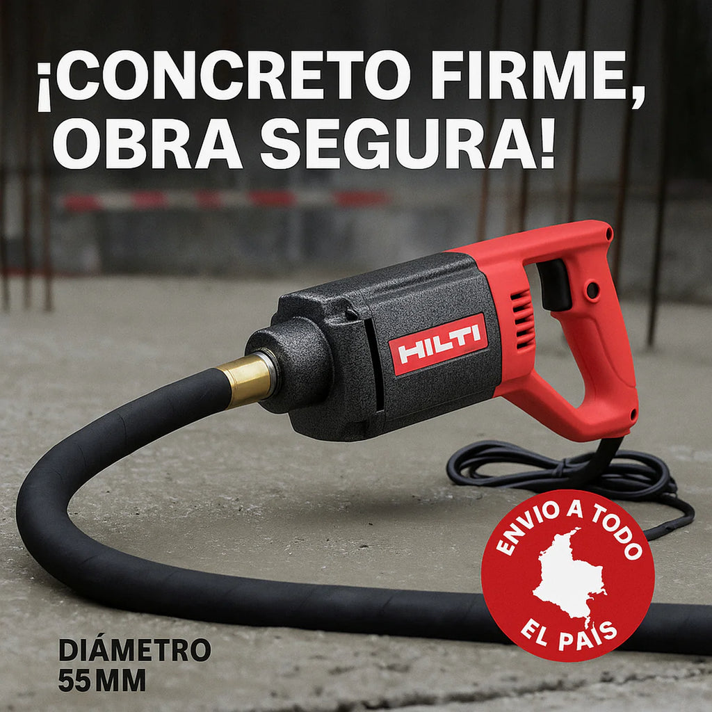 Vibrador de Concreto Industrial HILTI 1200W