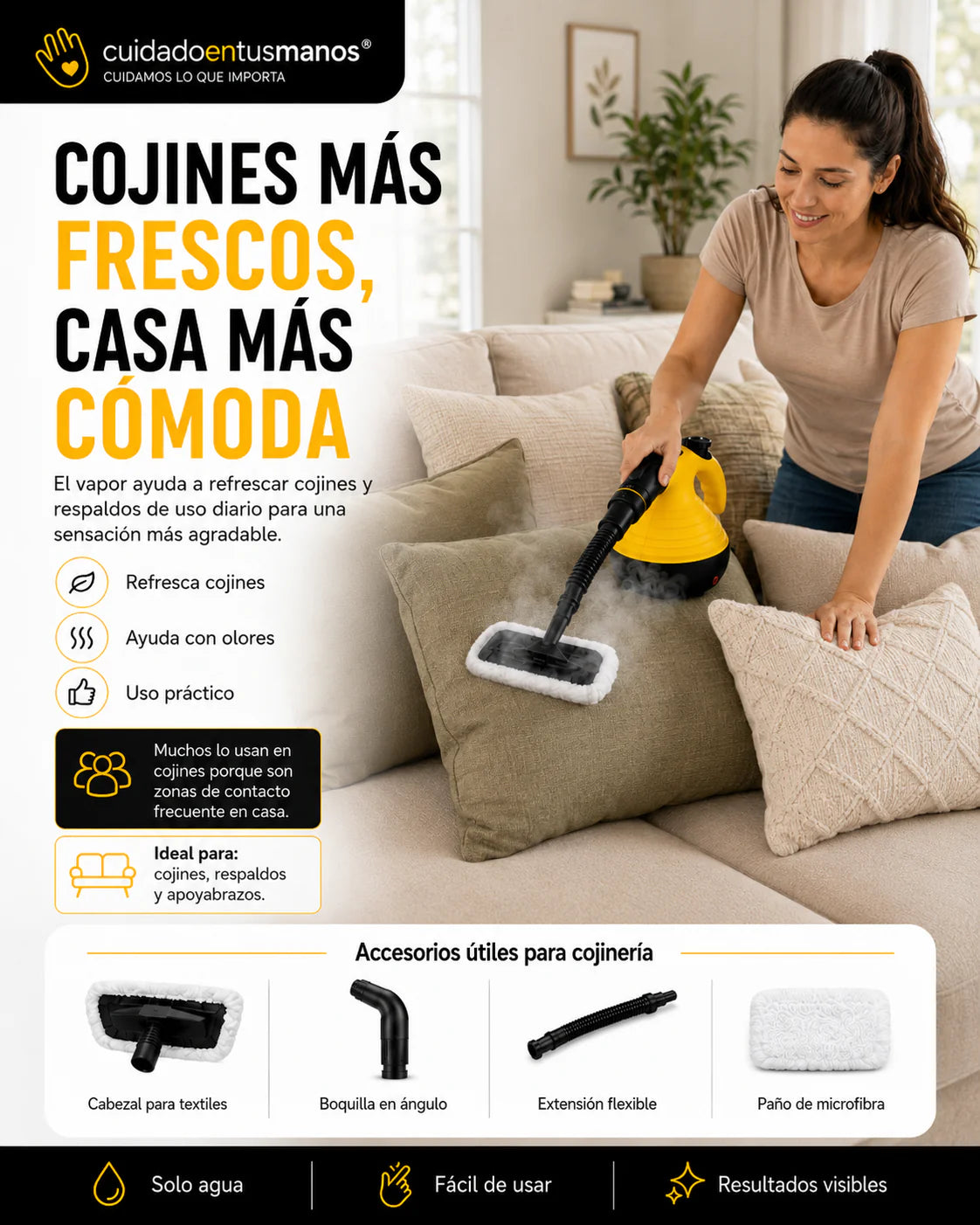Limpiador a Vapor Portátil