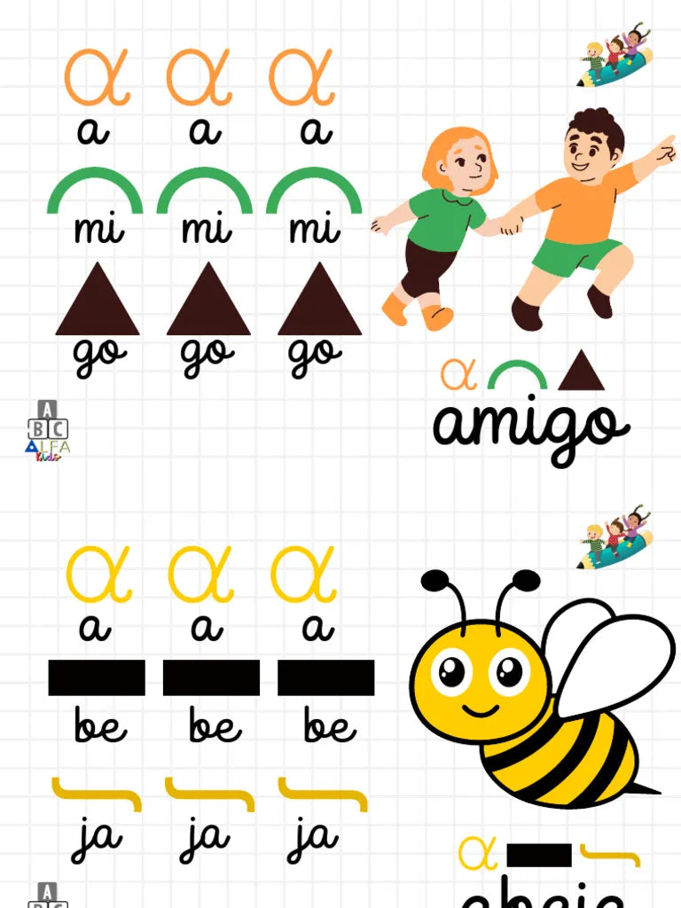 Nuevo método de aprendizaje Grafismo Fonético